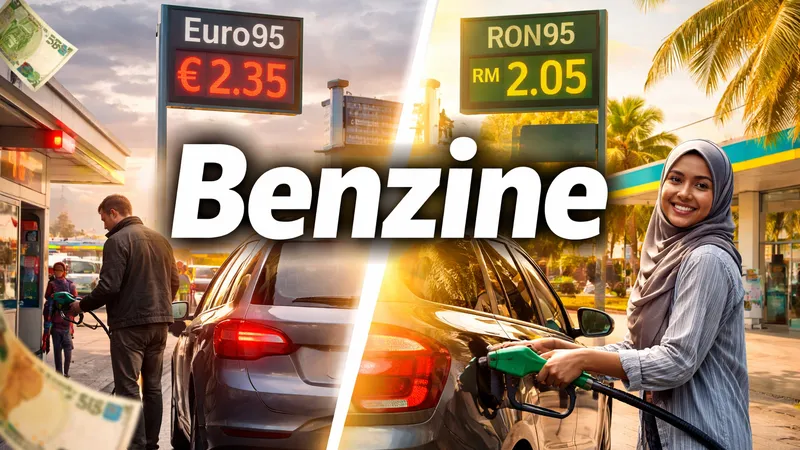 Benzineprijzen Nederland vs Maleisië (2026)